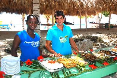 Lunch at Catuano - Saona Island